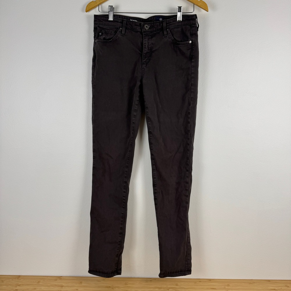 AG Adriano Goldschmied The Prima Mid Rise Cigarette Leg Stretch Jeans Womens 28R
